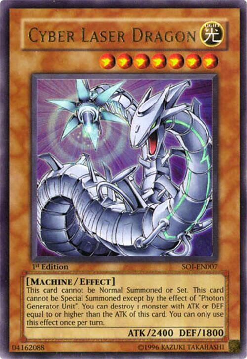 Image for Cyber Laser Dragon (Shadow of Infinity) (SOI-EN007) - YuGiOh