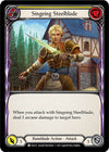 Image for Singeing Steelblade (Yellow) (Tales of Aria) (ELE231) - Flesh and Blood TCG