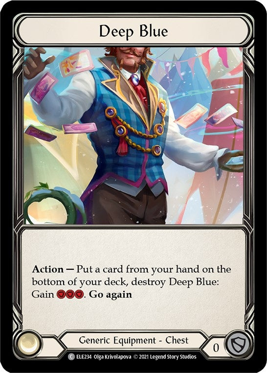 Image for Deep Blue (Tales of Aria) (ELE234) - Flesh and Blood TCG