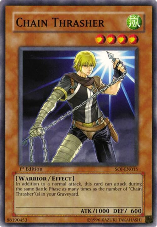 Image for Chain Thrasher (Shadow of Infinity) (SOI-EN015) - YuGiOh