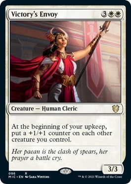 Image for Victory's Envoy (Commander: Innistrad: Midnight Hunt) (96) - Magic: The Gathering