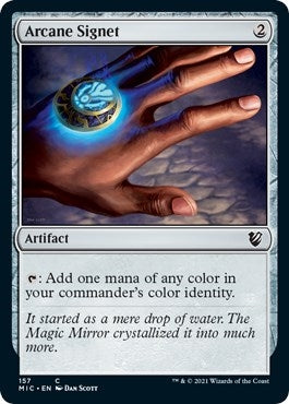 Image for Arcane Signet (Commander: Innistrad: Midnight Hunt) (157) - Magic: The Gathering