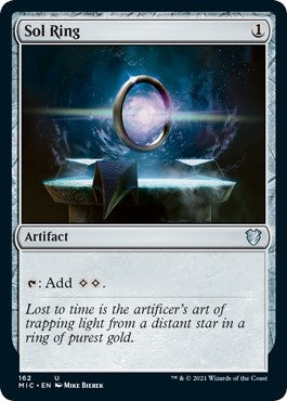 Image for Sol Ring (Commander: Innistrad: Midnight Hunt) (162) - Magic: The Gathering