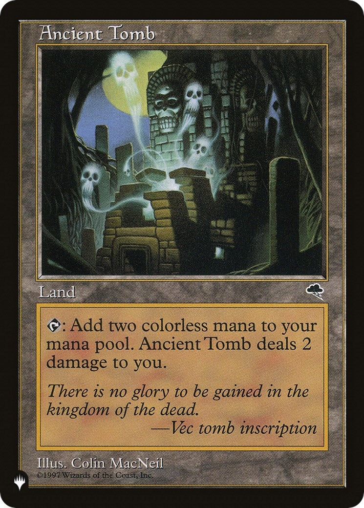 Image for Ancient Tomb (The List Reprints) - Magic: The Gathering