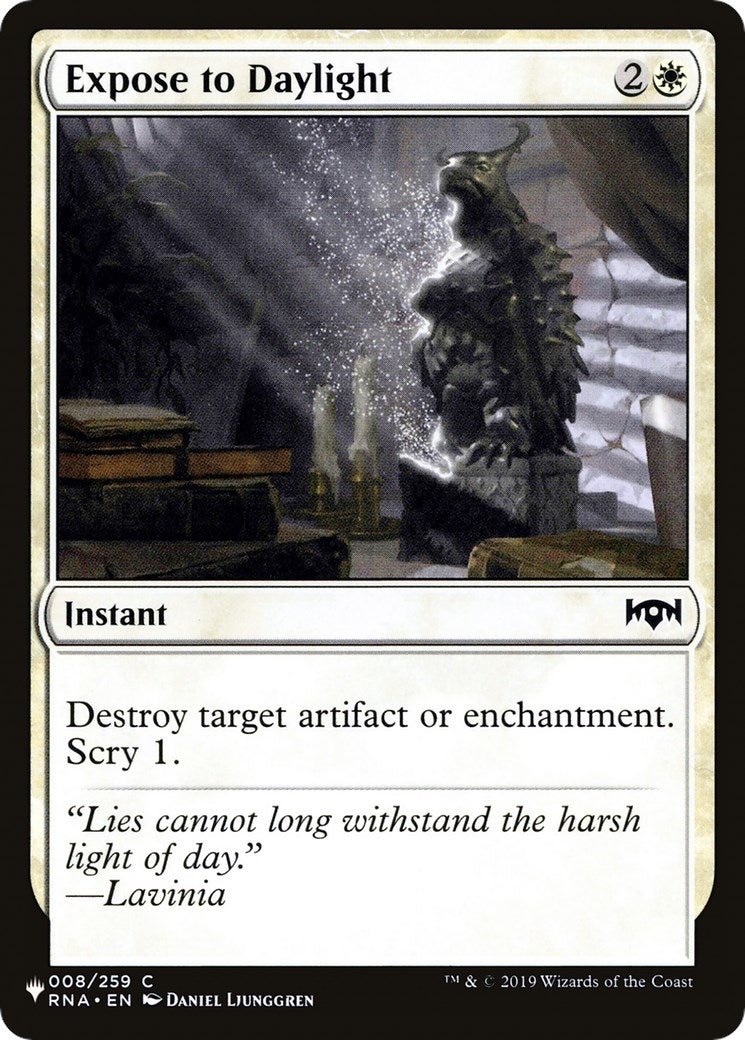 Image for Expose to Daylight (The List Reprints) (008/259) - Magic: The Gathering