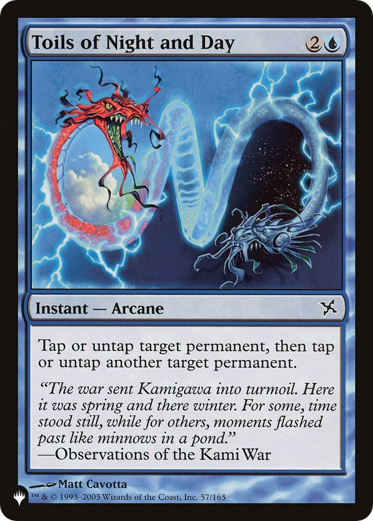 Image for Toils of Night and Day (The List Reprints) (57/165) - Magic: The Gathering
