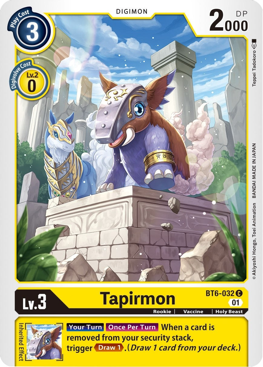 Image for Tapirmon (BT06) (6032)