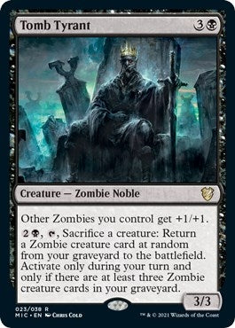 Image for Tomb Tyrant (Commander: Innistrad: Midnight Hunt) (23) - Magic: The Gathering