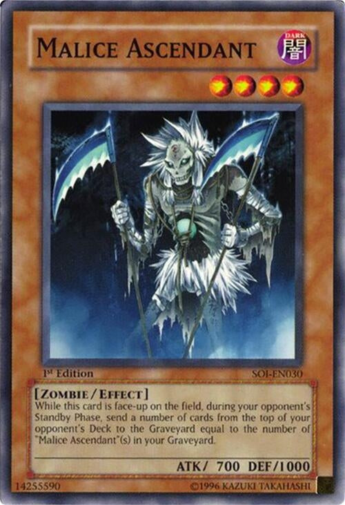 Image for Malice Ascendant (Shadow of Infinity) (SOI-EN030) - YuGiOh