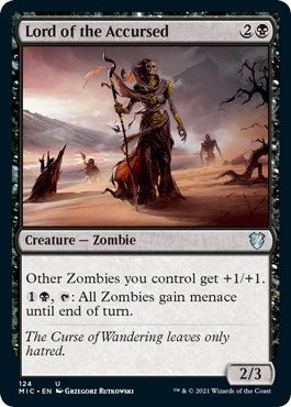 Image for Lord of the Accursed (Commander: Innistrad: Midnight Hunt) (124) - Magic: The Gathering