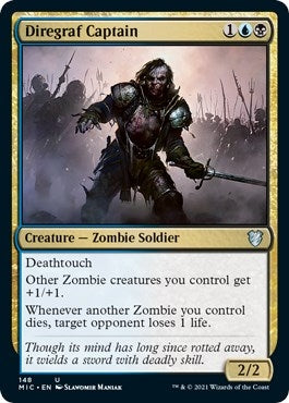Image for Diregraf Captain (Commander: Innistrad: Midnight Hunt) (148) - Magic: The Gathering