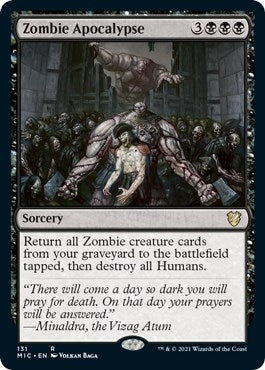 Image for Zombie Apocalypse (Commander: Innistrad: Midnight Hunt) (131) - Magic: The Gathering