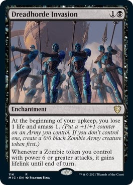Image for Dreadhorde Invasion (Commander: Innistrad: Midnight Hunt) (114) - Magic: The Gathering