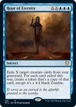 Image for Hour of Eternity (Commander: Innistrad: Midnight Hunt) (102) - Magic: The Gathering