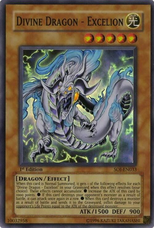 Image for Divine Dragon - Excelion (Shadow of Infinity) (SOI-EN033) - YuGiOh