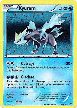 Image for Kyurem - 34/101 (Cosmos Holo) (Miscellaneous Cards & Products) (034/101) - Pokemon