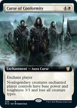Image for Curse of Conformity (Extended Art) (Commander: Innistrad: Midnight Hunt) (44) - Magic: The Gathering