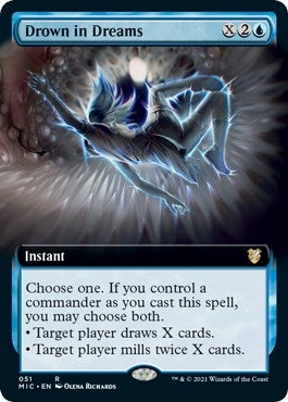 Image for Drown in Dreams (Extended Art) (Commander: Innistrad: Midnight Hunt) (51) - Magic: The Gathering