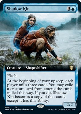 Image for Shadow Kin (Extended Art) (Commander: Innistrad: Midnight Hunt) (54) - Magic: The Gathering