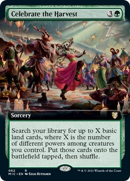 Image for Celebrate the Harvest (Extended Art) (Commander: Innistrad: Midnight Hunt) (62) - Magic: The Gathering