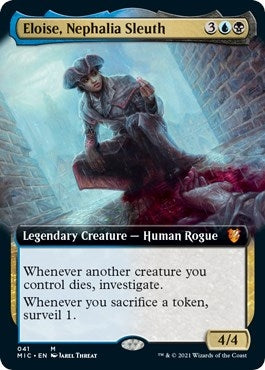 Image for Eloise, Nephalia Sleuth (Extended Art) (Commander: Innistrad: Midnight Hunt) (41) - Magic: The Gathering