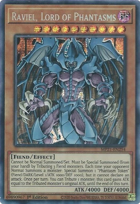 Image for Raviel, Lord of Phantasms (2021 Tin of Ancient Battles) (MP21-EN254) - YuGiOh