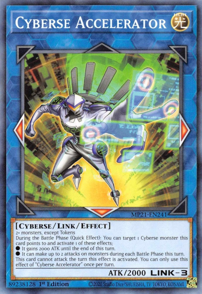Image for Cyberse Accelerator (2021 Tin of Ancient Battles) (MP21-EN241) - YuGiOh