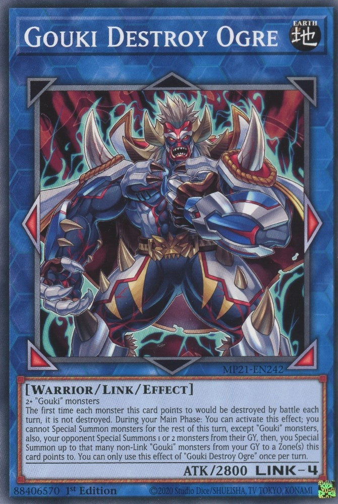 Image for Gouki Destroy Ogre (2021 Tin of Ancient Battles) (MP21-EN242) - YuGiOh