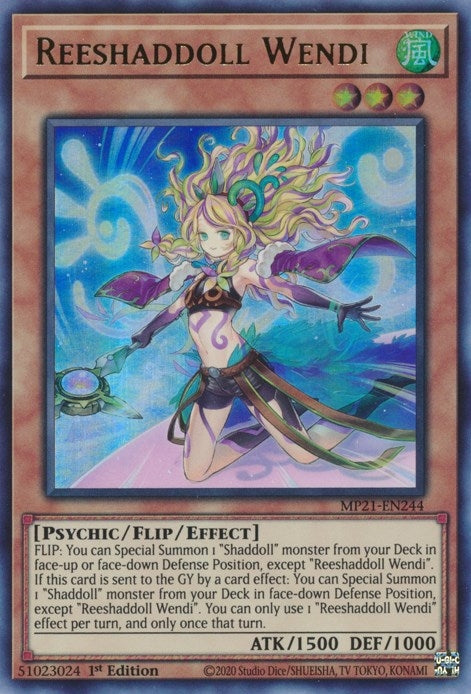 Image for Reeshaddoll Wendi (2021 Tin of Ancient Battles) (MP21-EN244) - YuGiOh