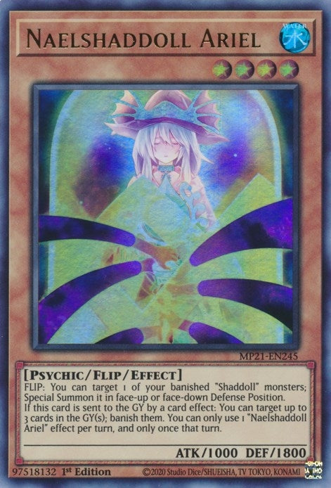 Image for Naelshaddoll Ariel (2021 Tin of Ancient Battles) (MP21-EN245) - YuGiOh