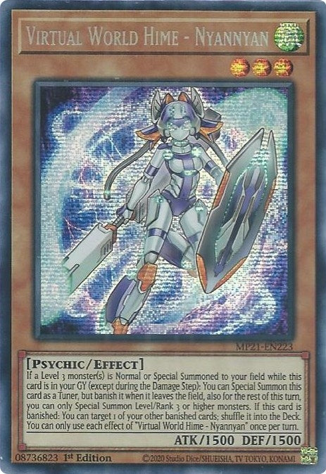 Image for Virtual World Hime - Nyannyan (2021 Tin of Ancient Battles) (MP21-EN223) - YuGiOh