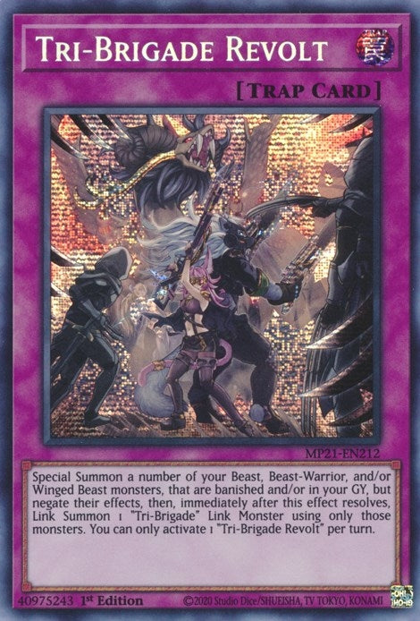 Image for Tri-Brigade Revolt (2021 Tin of Ancient Battles) (MP21-EN212) - YuGiOh