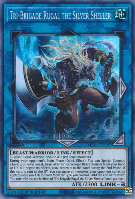 Image for Tri-Brigade Rugal the Silver Sheller (2021 Tin of Ancient Battles) (MP21-EN197) - YuGiOh