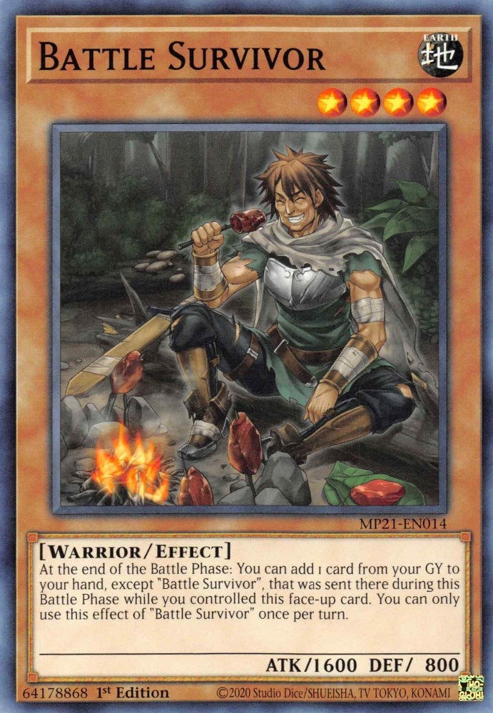 Image for Battle Survivor (2021 Tin of Ancient Battles) (MP21-EN014) - YuGiOh