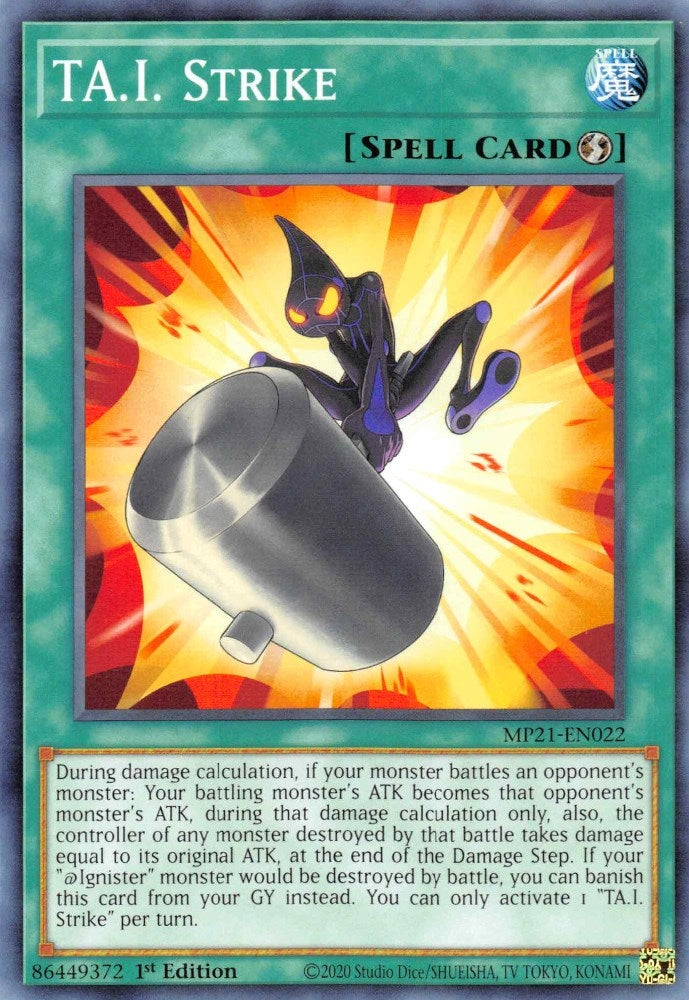 Image for TA.I. Strike (2021 Tin of Ancient Battles) (MP21-EN022) - YuGiOh