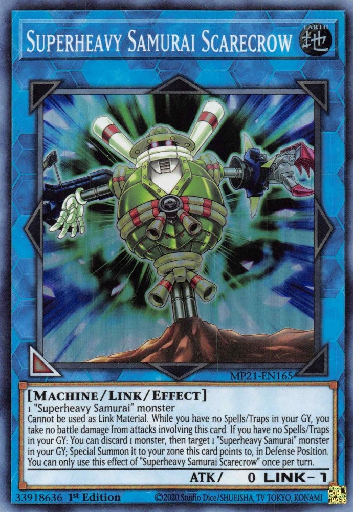 Image for Superheavy Samurai Scarecrow (2021 Tin of Ancient Battles) (MP21-EN165) - YuGiOh