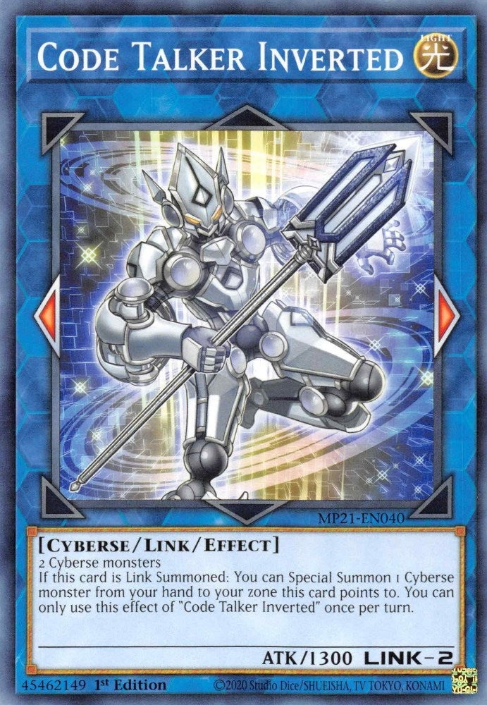 Image for Code Talker Inverted (2021 Tin of Ancient Battles) (MP21-EN040) - YuGiOh