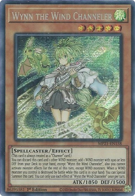 Image for Wynn the Wind Channeler (2021 Tin of Ancient Battles) (MP21-EN158) - YuGiOh