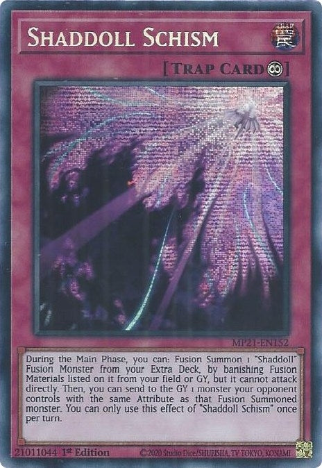 Image for Shaddoll Schism (2021 Tin of Ancient Battles) (MP21-EN152) - YuGiOh