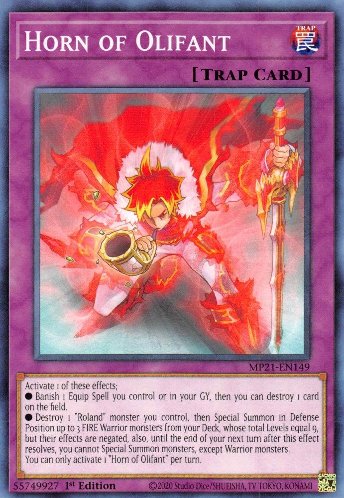 Image for Horn of Olifant (2021 Tin of Ancient Battles) (MP21-EN149) - YuGiOh
