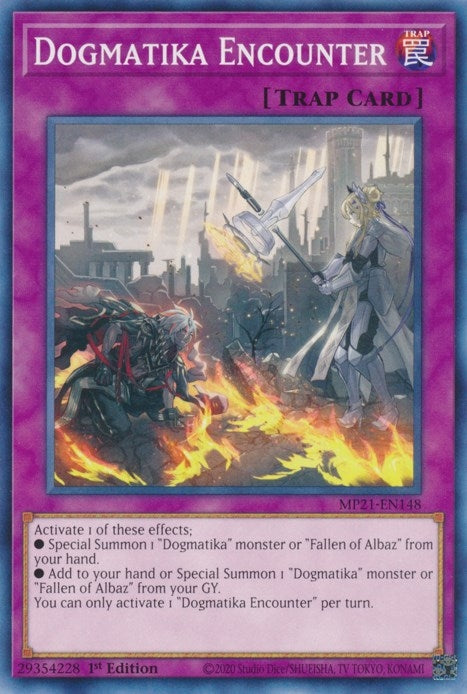Image for Dogmatika Encounter (2021 Tin of Ancient Battles) (MP21-EN148) - YuGiOh