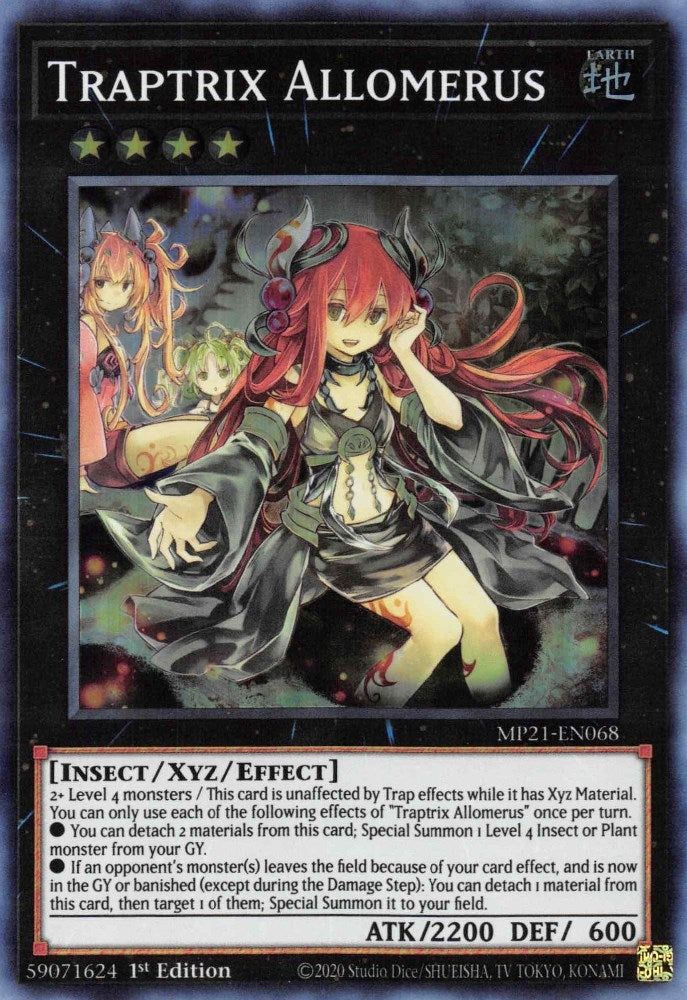 Image for Traptrix Allomerus (2021 Tin of Ancient Battles) (MP21-EN068) - YuGiOh