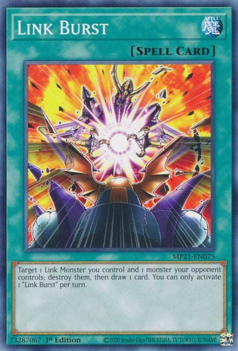 Image for Link Burst (2021 Tin of Ancient Battles) (MP21-EN075) - YuGiOh