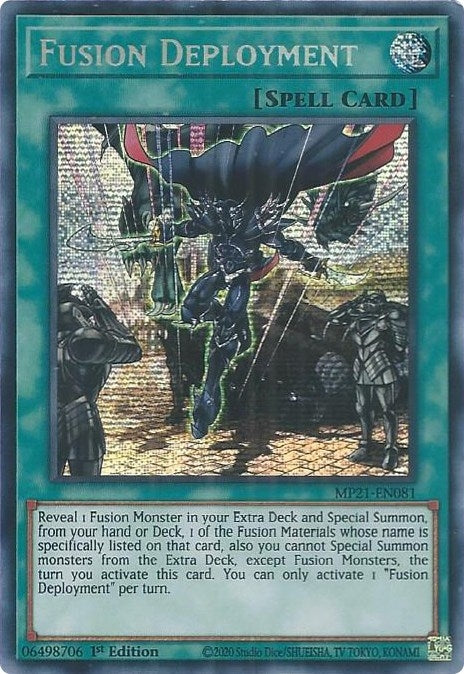 Image for Fusion Deployment (2021 Tin of Ancient Battles) (MP21-EN081) - YuGiOh