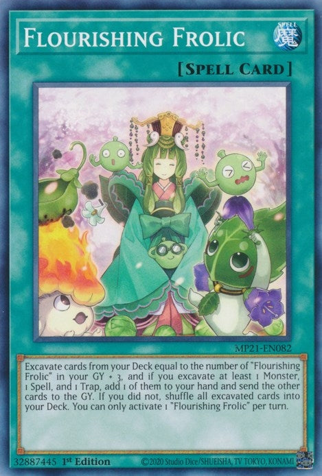 Image for Flourishing Frolic (2021 Tin of Ancient Battles) (MP21-EN082) - YuGiOh