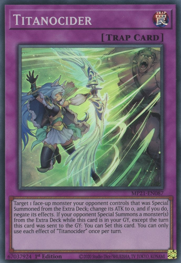 Image for Titanocider (2021 Tin of Ancient Battles) (MP21-EN087) - YuGiOh