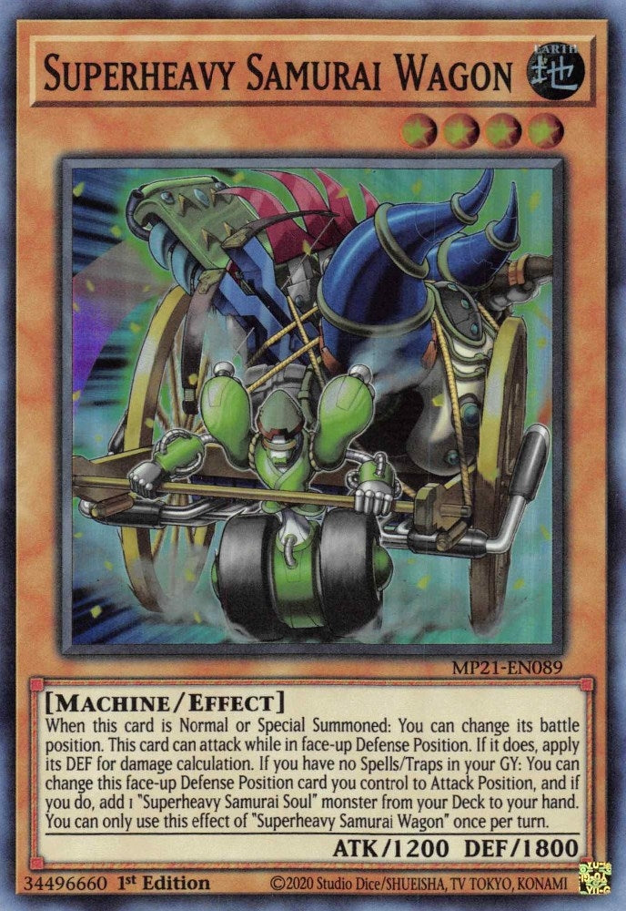 Image for Superheavy Samurai Wagon (2021 Tin of Ancient Battles) (MP21-EN089) - YuGiOh