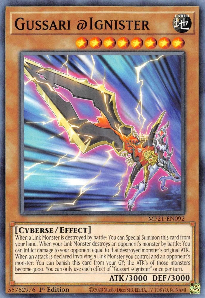 Image for Gussari @Ignister (2021 Tin of Ancient Battles) (MP21-EN092) - YuGiOh