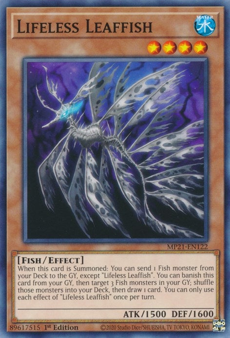 Image for Lifeless Leaffish (2021 Tin of Ancient Battles) (MP21-EN122) - YuGiOh
