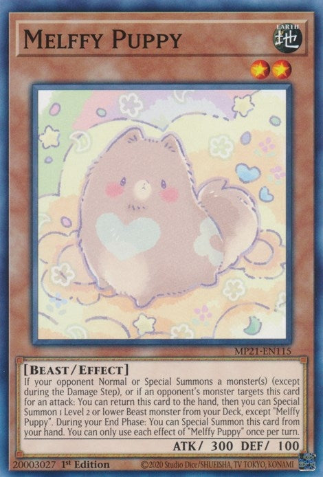 Image for Melffy Puppy (2021 Tin of Ancient Battles) (MP21-EN115) - YuGiOh